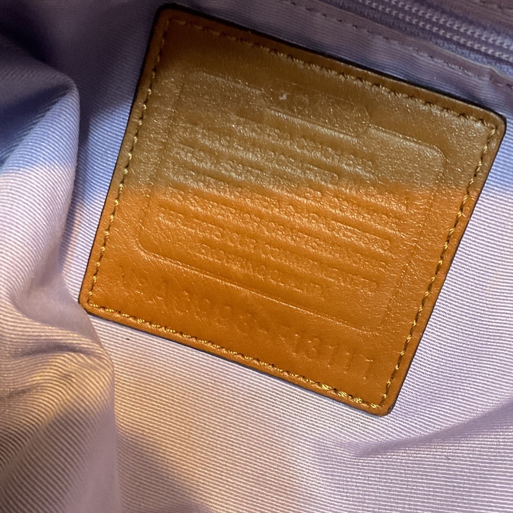 Coach soho, Courtney,Domed buckle, satchel pebble leather - Picture 8 of 9